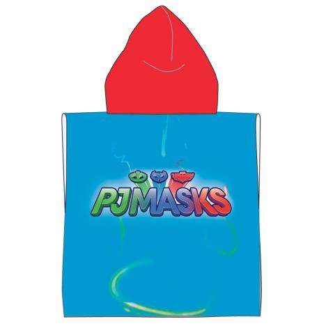 PJ Masks Time To Be A Hero Hooded Towel Poncho Extra Image 1
